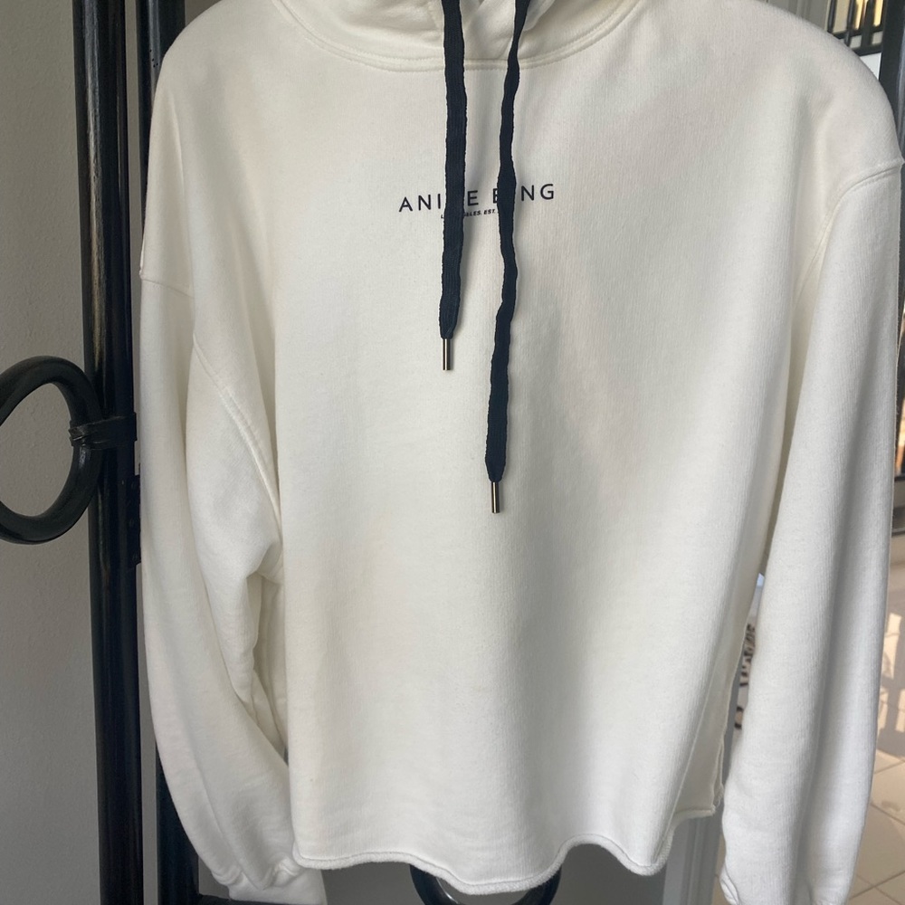 White Anine Bing sweatshirt